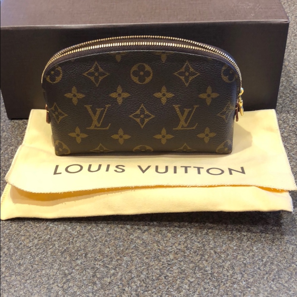 Authentic Louis Vuitton cosmetic pouch